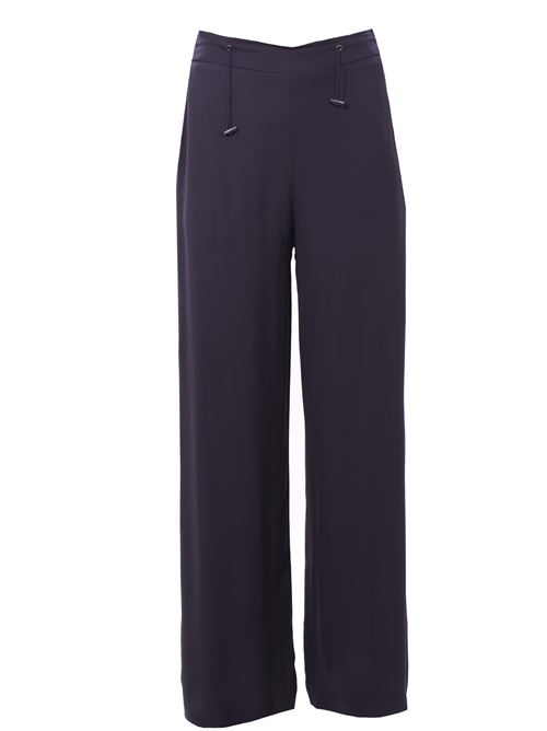 Pantaloni gamba larga in viscosa con coulisse FABIANA FILIPPI | PAD273W402D3775131